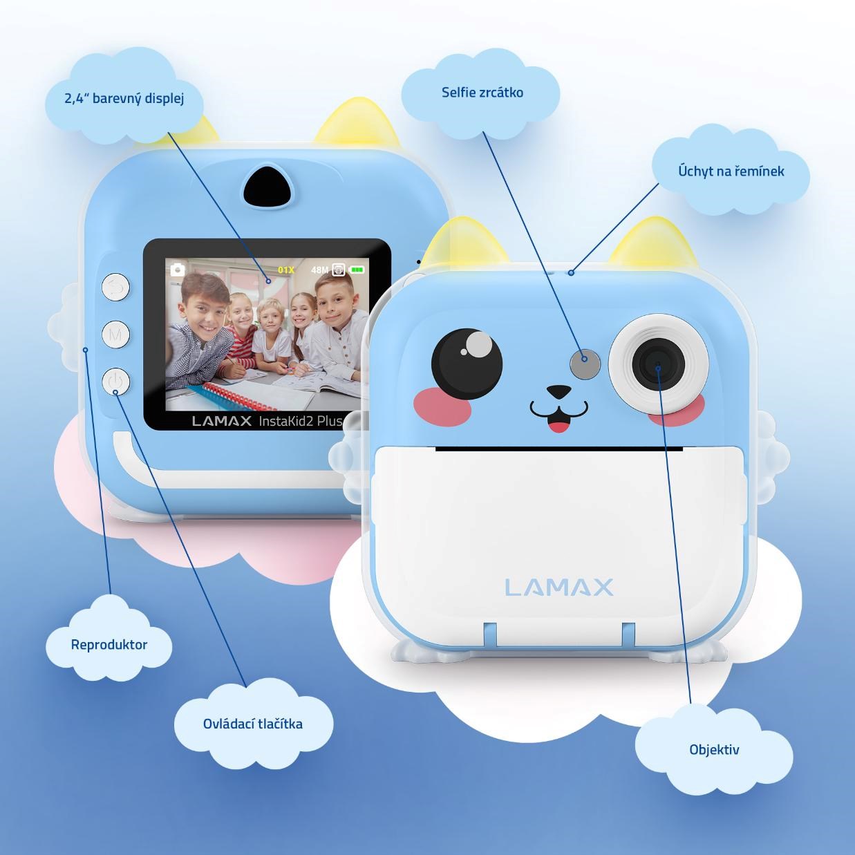 LAMAX InstaKid2 Plus - blue6 