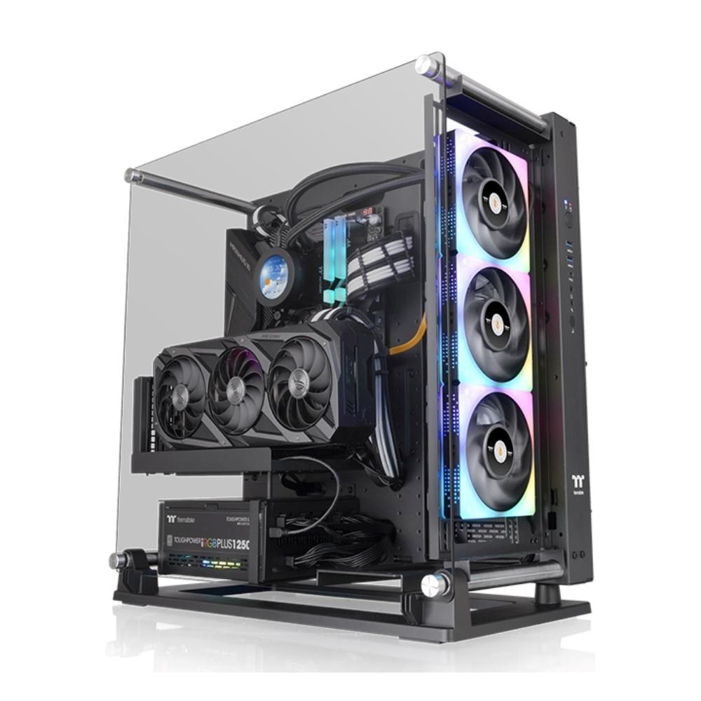 THERMALTAKE Case Core P3 TG Pro,  ATX,  Průhledná bočnice,  černá0 