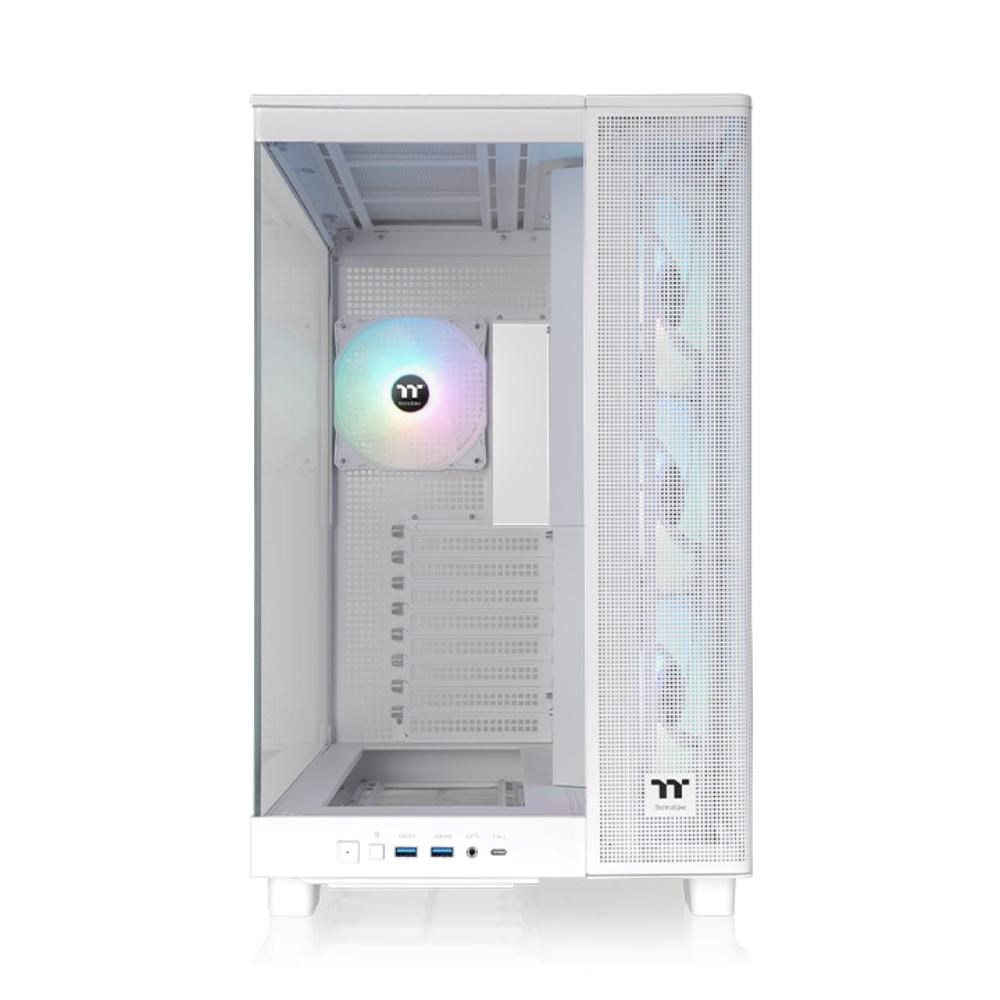 THERMALTAKE Case View 380 XL TG ARGB,  ATX,  Průhledná bočnice,  4x 120mm ARGB Fan,  bílá2 
