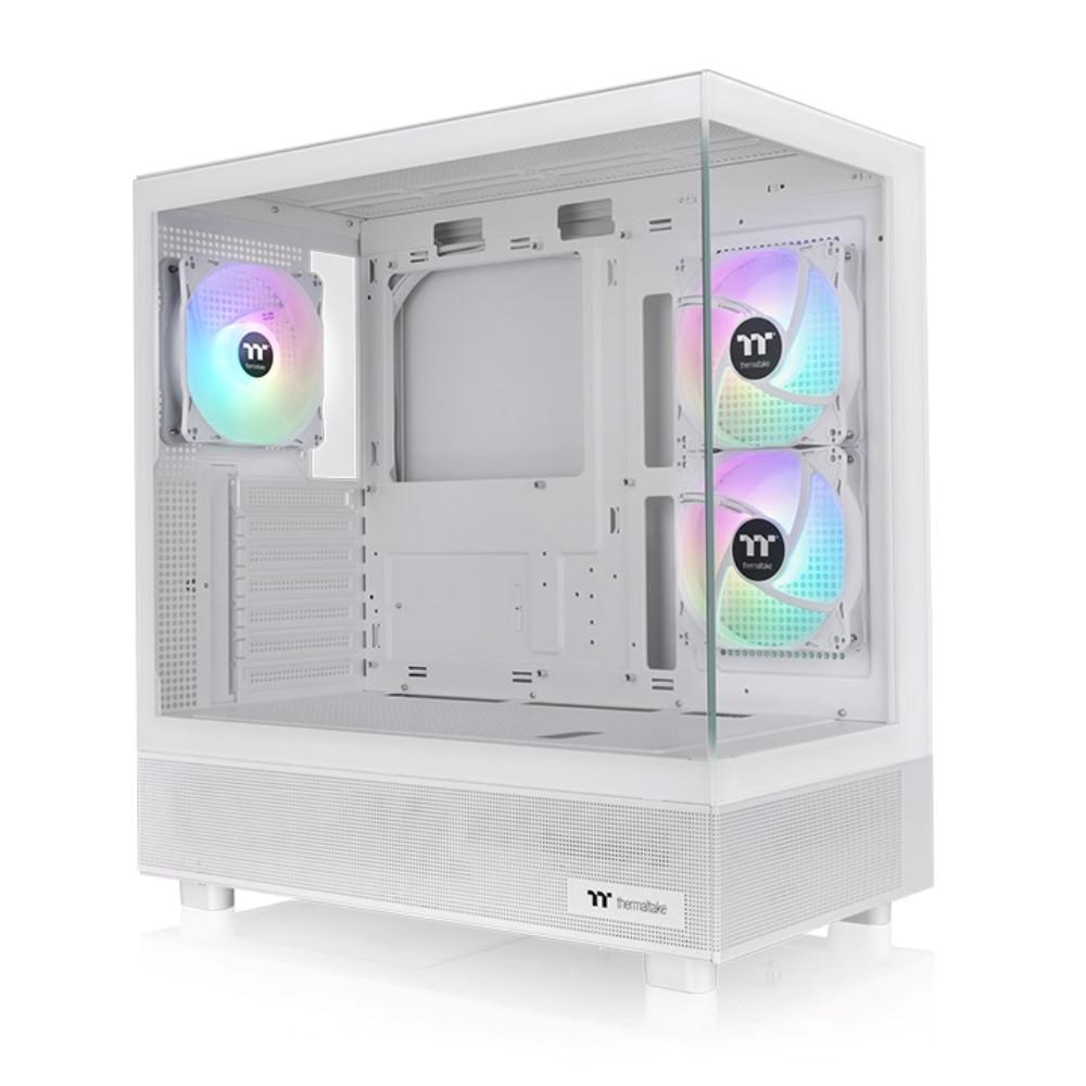 THERMALTAKE Case View 270 Plus TG ARGB,  ATX,  Průhledná bočnice,  3x 120mm ARGB Fan,  bílá0 