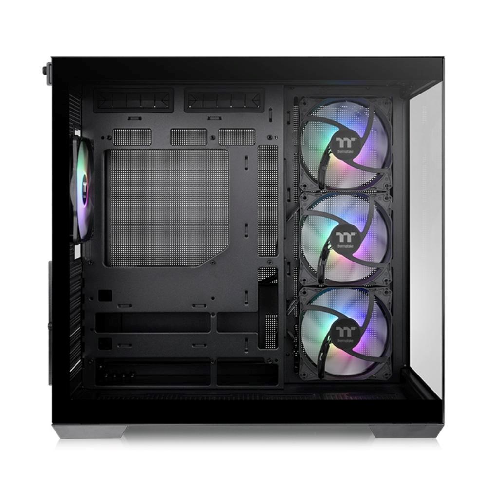 THERMALTAKE Case View 380 TG ARGB,  ATX,  Průhledná bočnice,  4x 120mm ARGB Fan,  černá0 