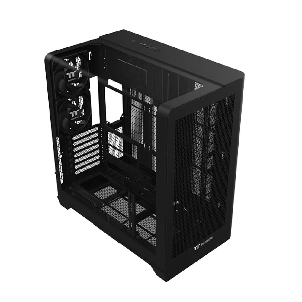THERMALTAKE Case View 390 Air,  ATX,  Průhledná bočnice,  2x 120mm Fan,  černá4 