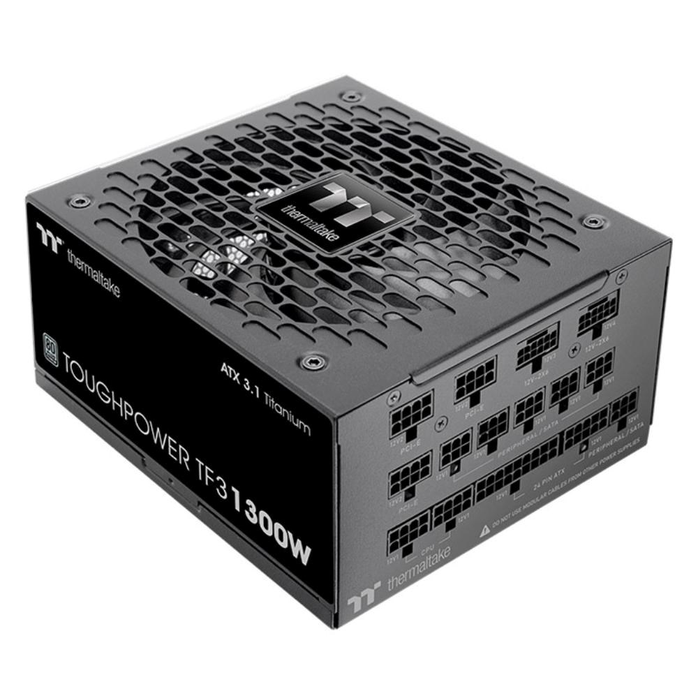 THERMALTAKE zdroj 1300W Toughpower TF3,  140mm,  Plně modulární,  80+ Titanium,  černá0 