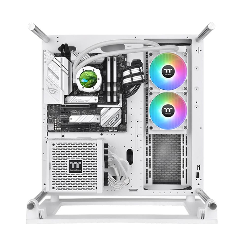 THERMALTAKE Vodní chladič TH240 V2 Ultra ARGB,  2x120mm ARGB,  LGA1851,  AM5,  bílá1 