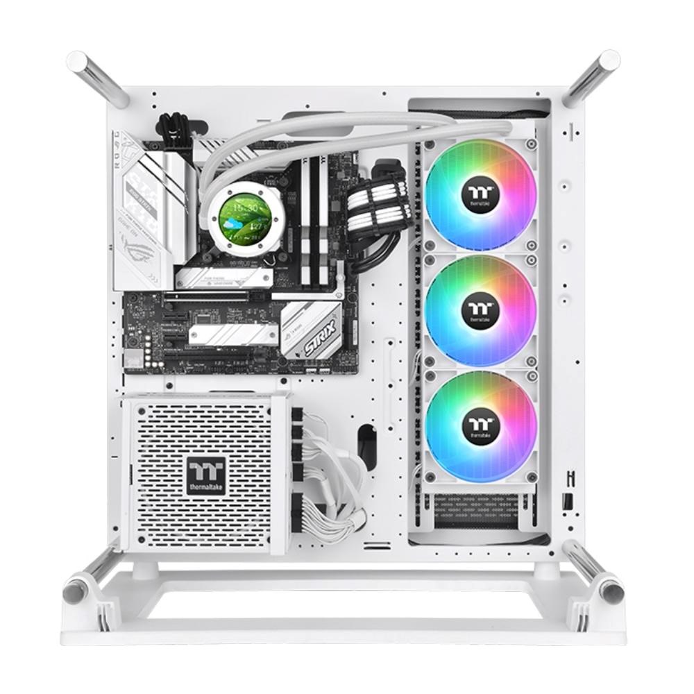 THERMALTAKE Vodní chladič TH360 V2 Ultra ARGB,  3x120mm ARGB,  LGA1851,  AM5,  bílá5 
