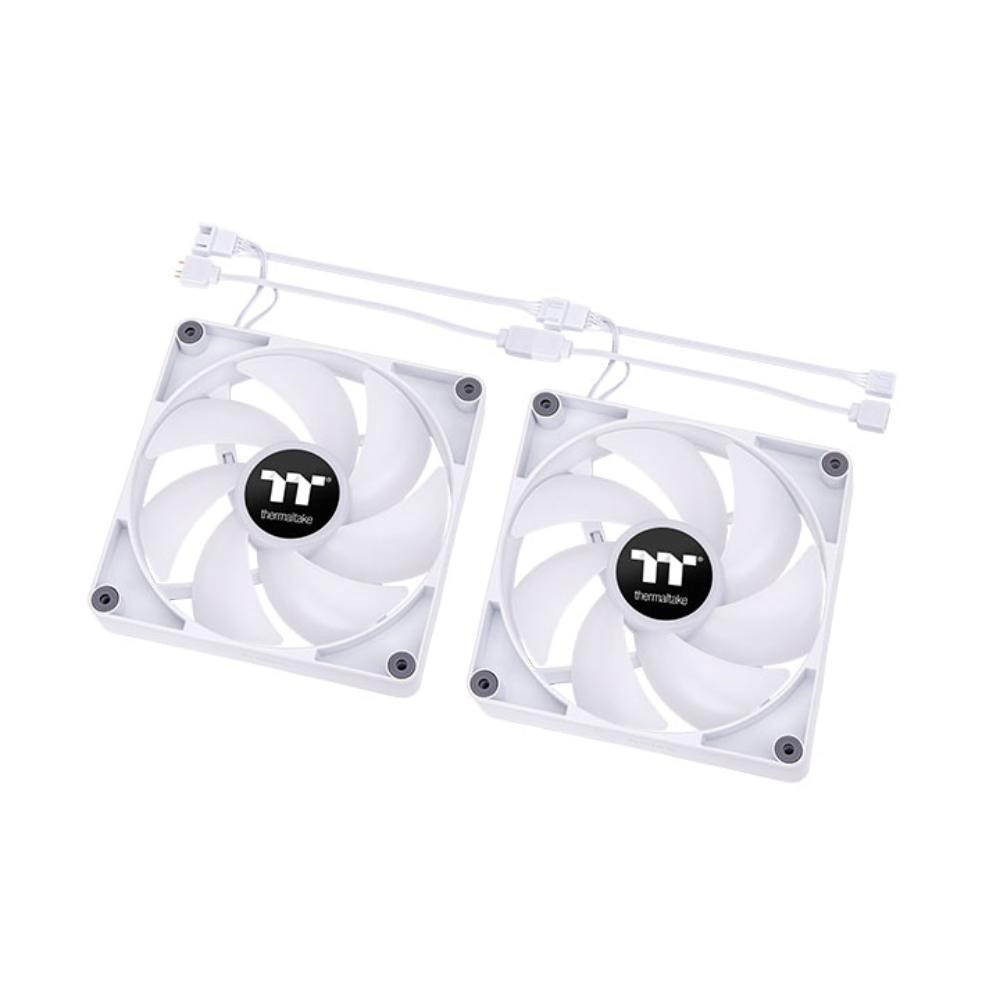 THERMALTAKE Ventilátor CT120 ARGB 2-Pack,  2x120mm,  bílá5 
