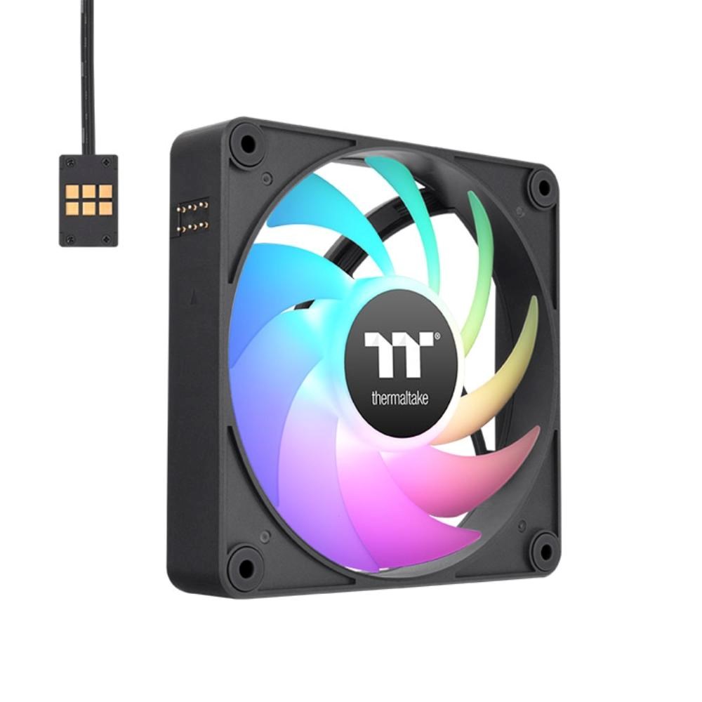 THERMALTAKE Ventilátor CT120  EX ARGB 3-Pack,  3x120mm,  černá1 