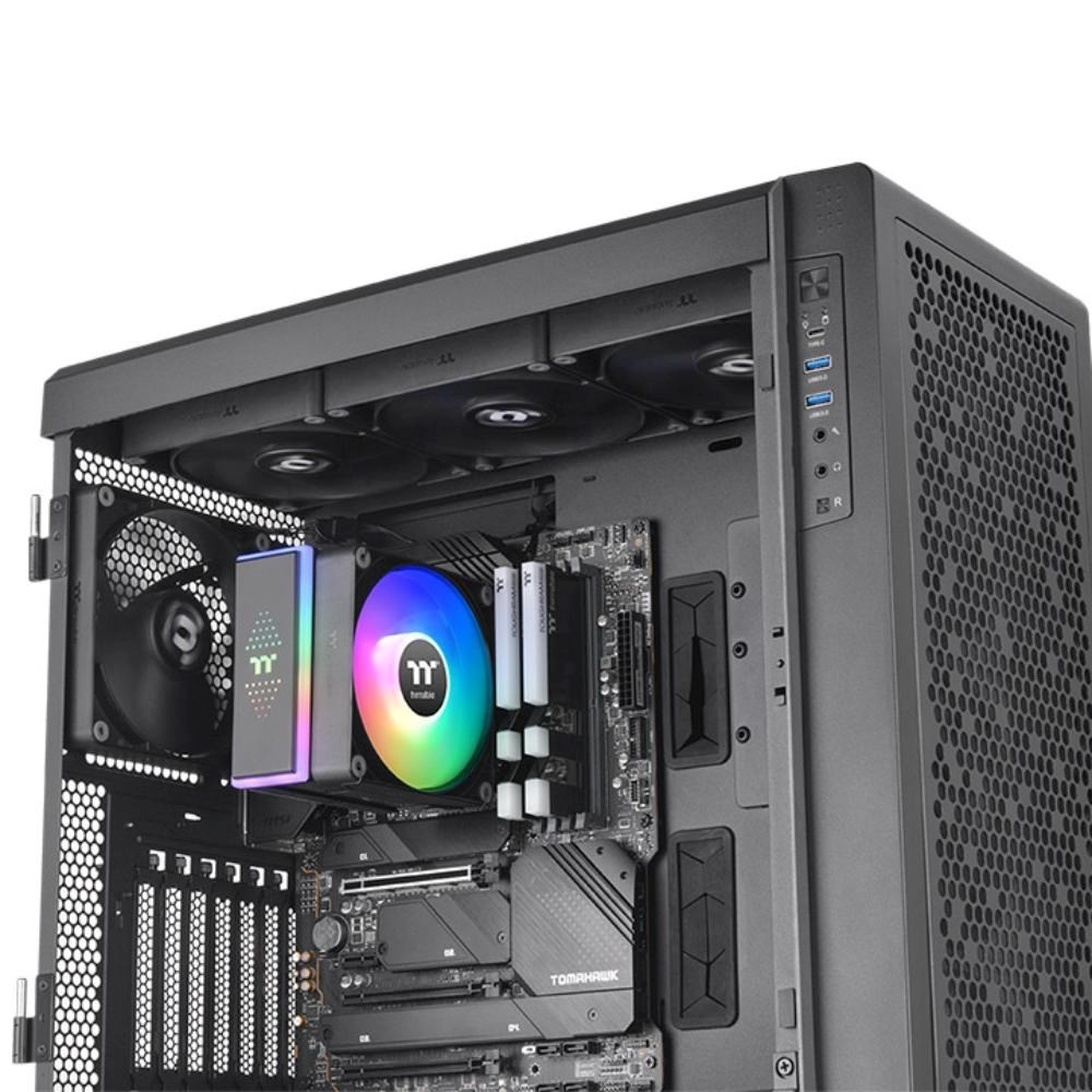 THERMALTAKE Chladič CPU Astria 200 ARGB,  1x120mm,  LGA1851,  AM5,  černá5 