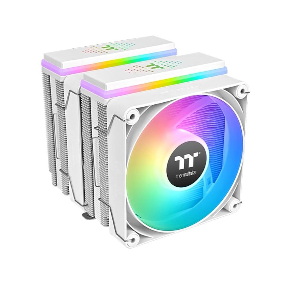 THERMALTAKE Chladič CPU Astria 600 ARGB,  2x120mm,  LGA1851,  AM5,  bílá0 