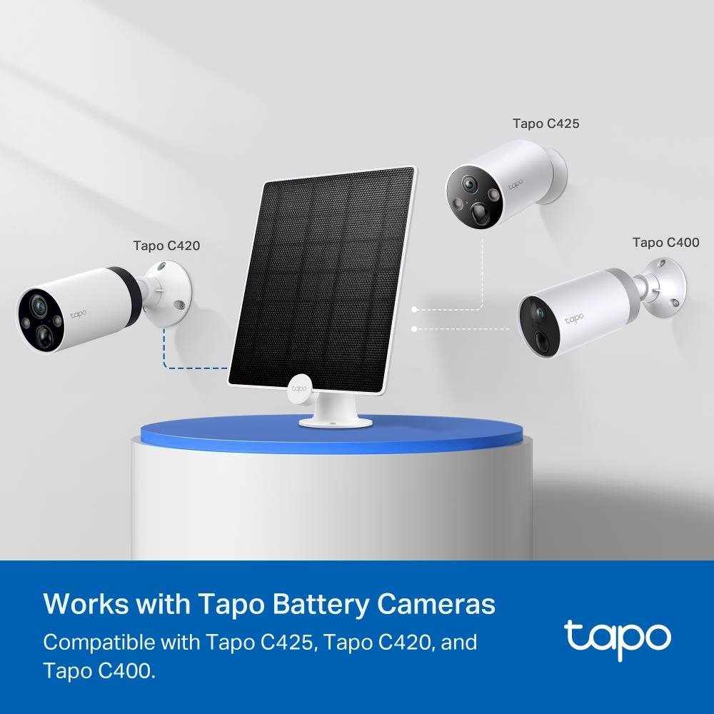 BAZAR - TP-Link Tapo A200 solární panel k Tapo C425,  Tapo C420,  Tapo DS205 - Rozbaleno (Komplet)2 