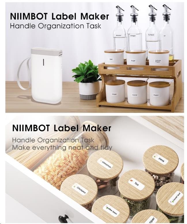Niimbot štítky RP 12x40mm 155ks White pro D11 a D1104 