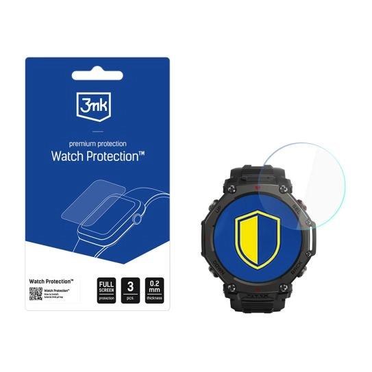 3mk hybridní sklo Watch Protection FlexibleGlass pro Amazfit T-Rex 3 Pro 44mm0 