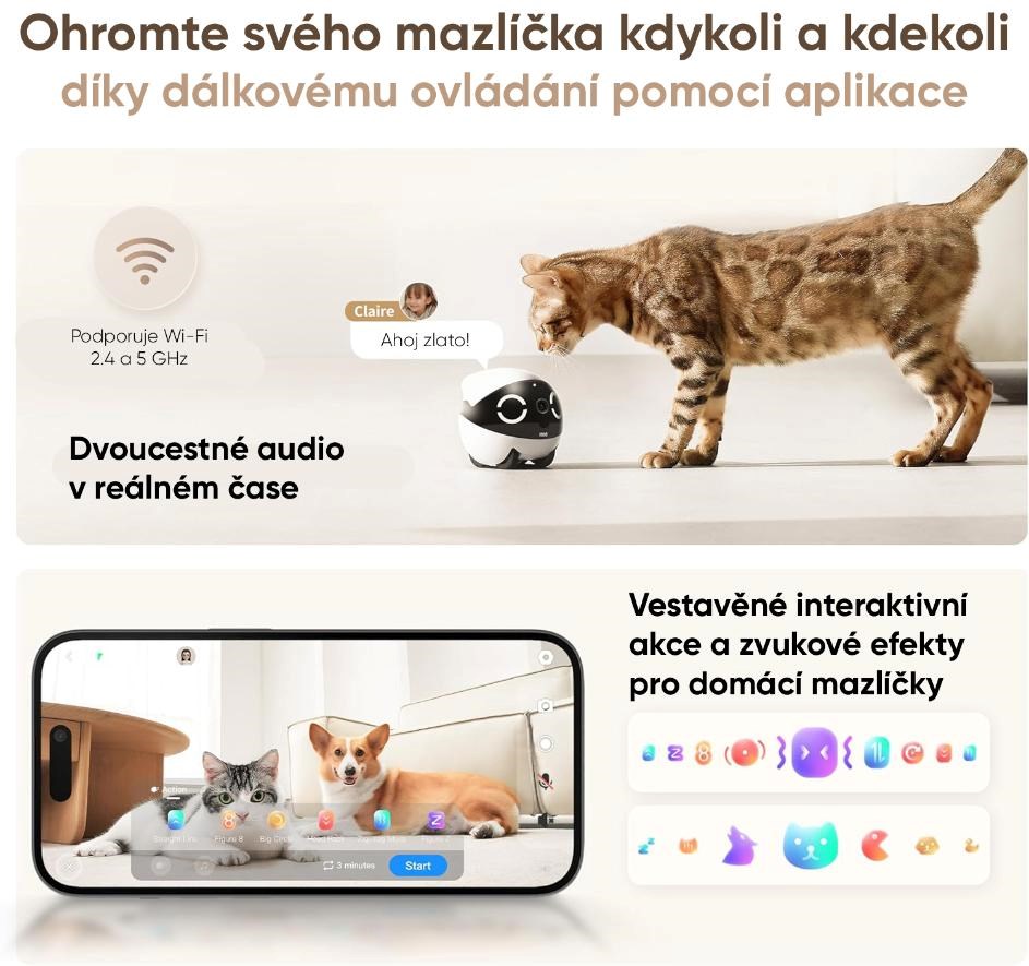 Enabot ROLA Mini - Robotický společník s 2K kamerou2 