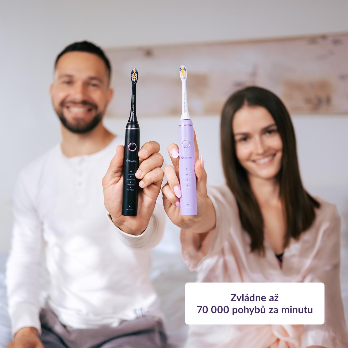 TrueLife SonicBrush Compact Duo Black / Lavender9 