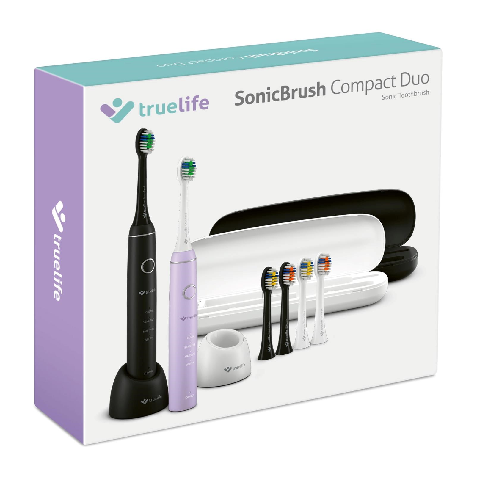 TrueLife SonicBrush Compact Duo Black / Lavender11 