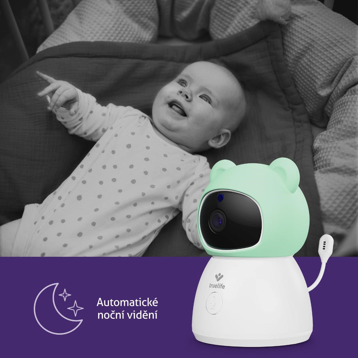 TrueLife NannyCam R6 Dual Smart - digitální video chůvička4 