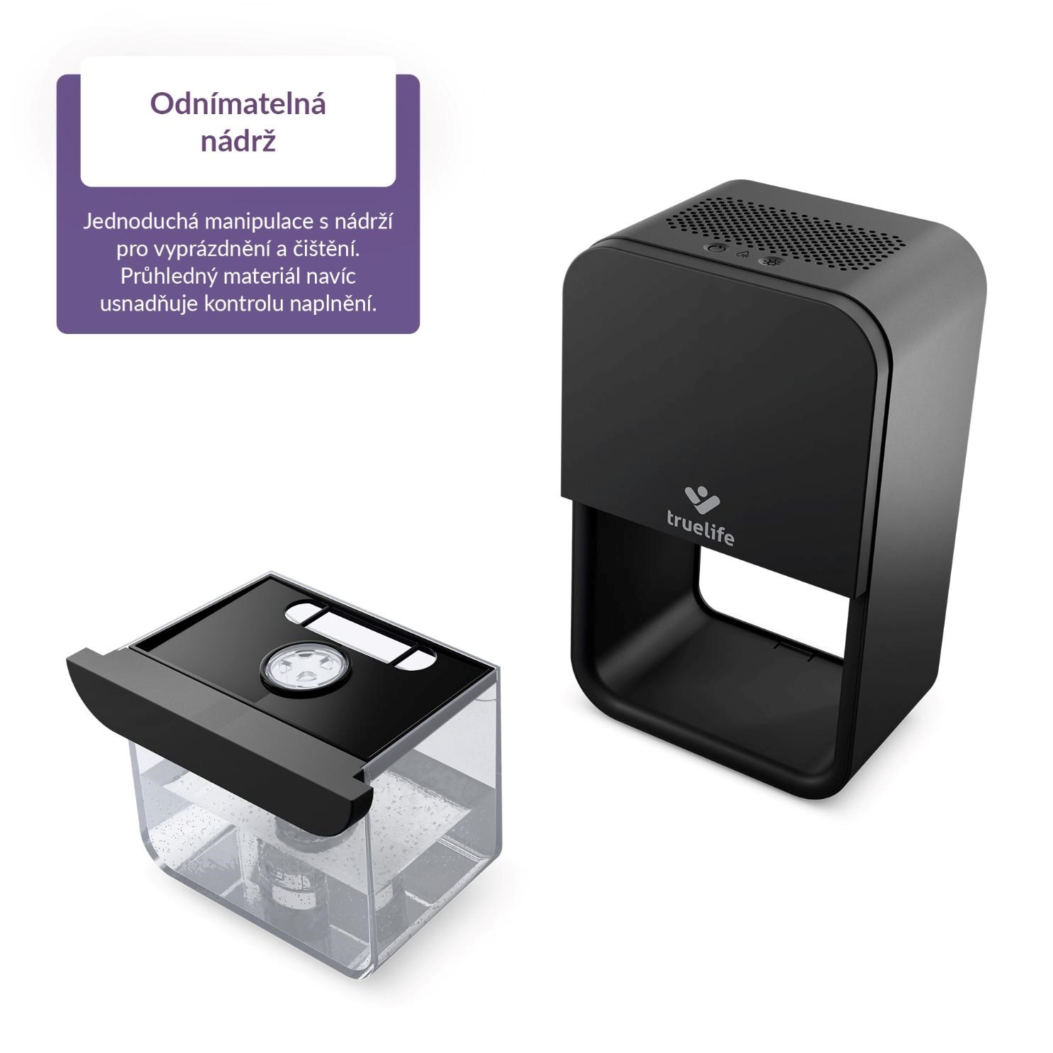 TrueLife AIR Dehumidifier DH3 Black - odvlhčovač vzduchu3 