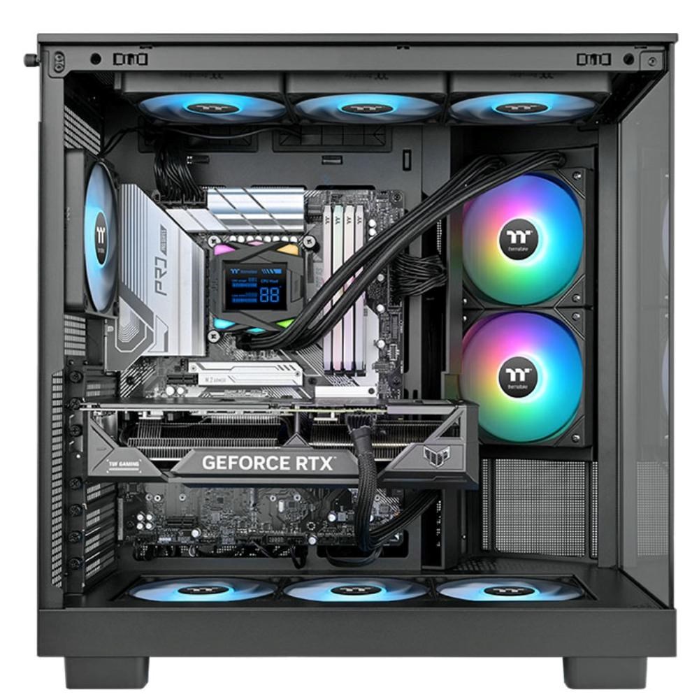 THERMALTAKE Vodní chladič LA240-S ARGB,  2x120mm ARGB,  LGA1851,  AM5,  černá5 