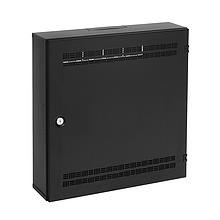 Solarix rozvaděč SOHO LC-18 s lištami 2U,  4U a 11U,  550x550x150mm černá RAL9005 LC-18-55-15-B0 