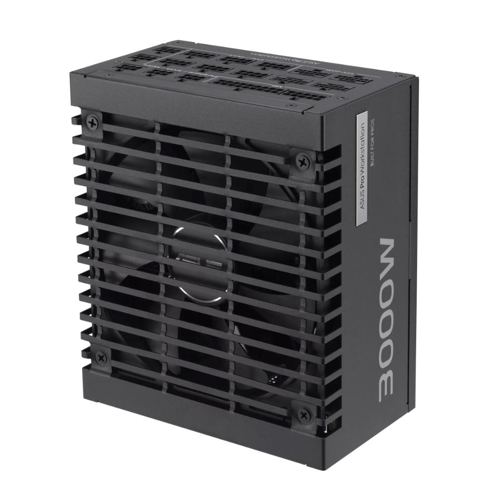 ASUS zdroj Pro WS 3000W Platinum,  140mm,  Plně modulární,  80 Plus Platinum,  ATX 3.15 