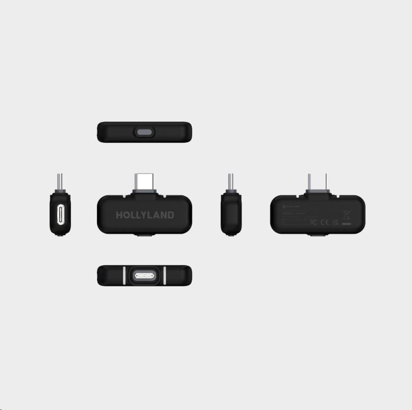 Hollyland LARK MAX 2 Combo with Camera RX + USB-C RX6 