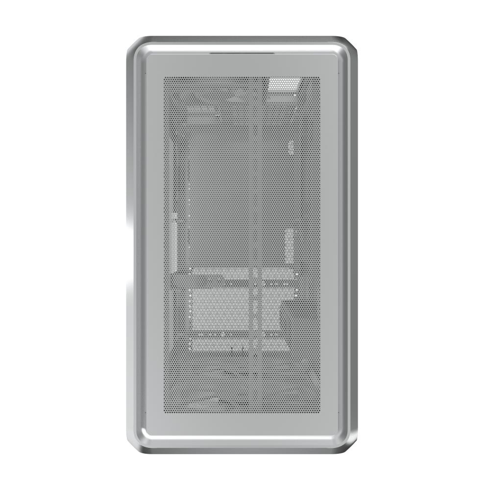 Cooler Master case MasterFrame 500 Mesh Silver,  Průhledná bočnice,  ATX,  2x 200mm Fan,  1x 120mm Fan,  Šedá6 