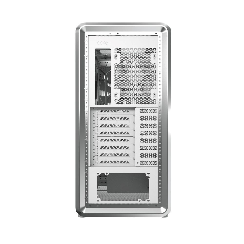 Cooler Master case MasterFrame 500 Mesh Silver,  Průhledná bočnice,  ATX,  2x 200mm Fan,  1x 120mm Fan,  Šedá8 