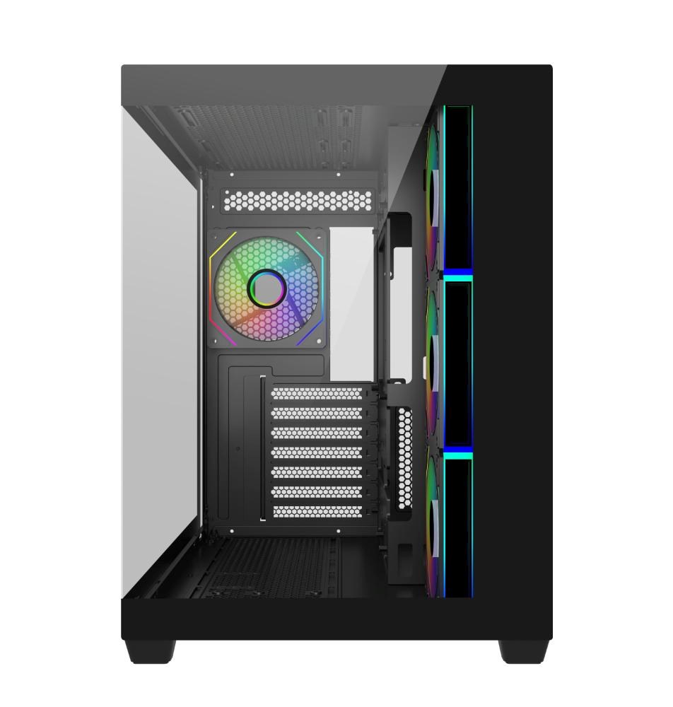Cooler Master case Elite 681,  ATX,  Průhledná bočnice,  4x 120mm ARGB Fan,  Černá2 