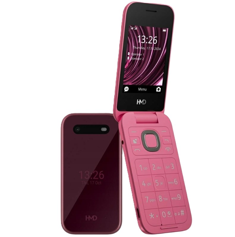 HMD Nokia 2660 Flip Dual SIM,  4G,  červená (2025),  (CZ,  SK,  HU)0 