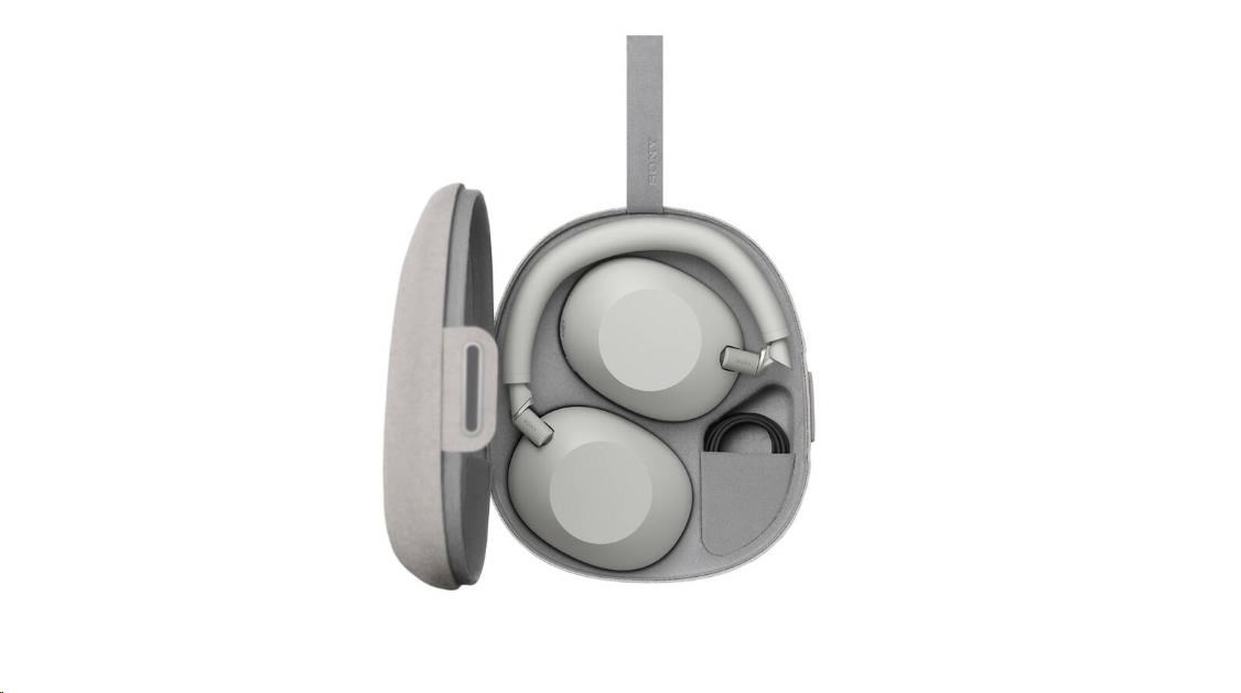 Sony bezdrátová sluchátka WH-1000XM6,  EU,  stříbrná6 