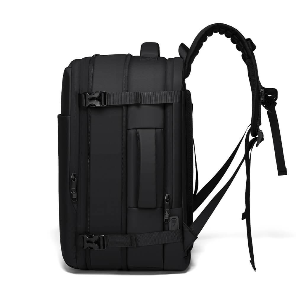 MYBALO Vacuo GO kompresní cestovní batoh,  Black3 