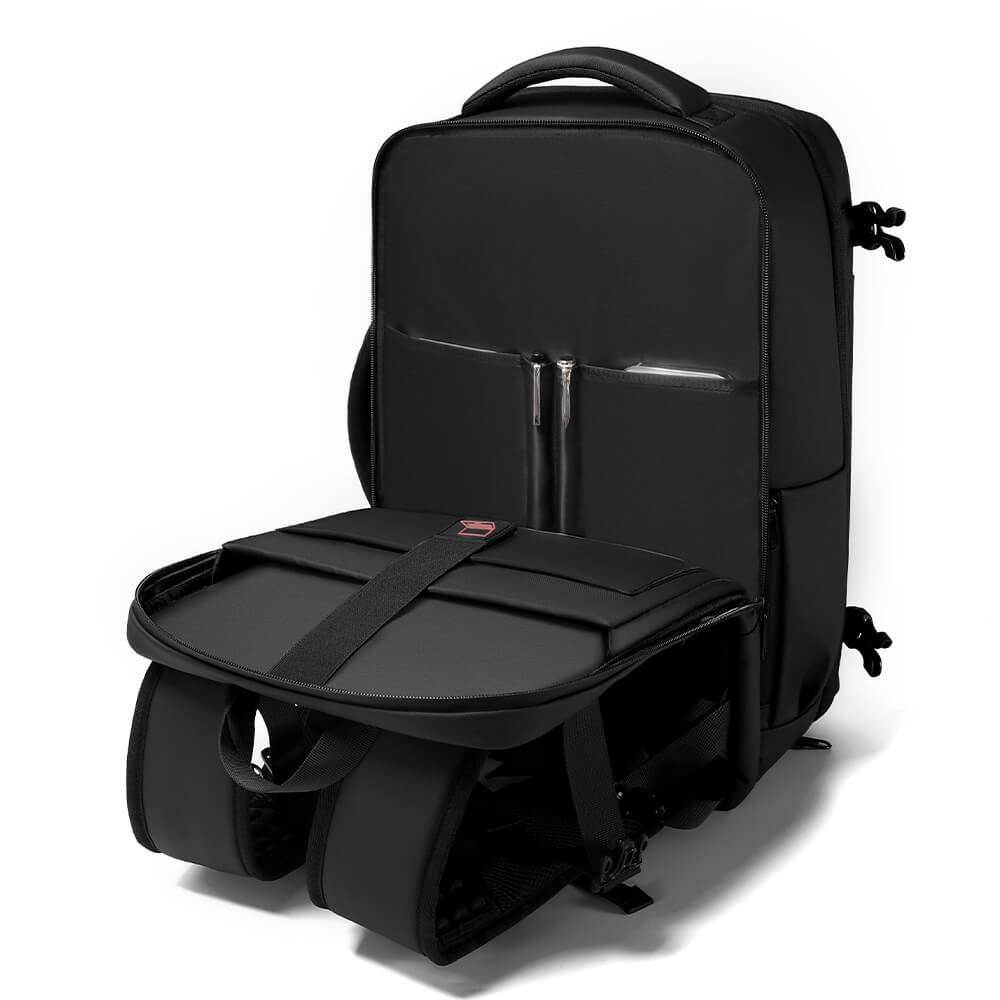 MYBALO Vacuo GO kompresní cestovní batoh,  Black8 