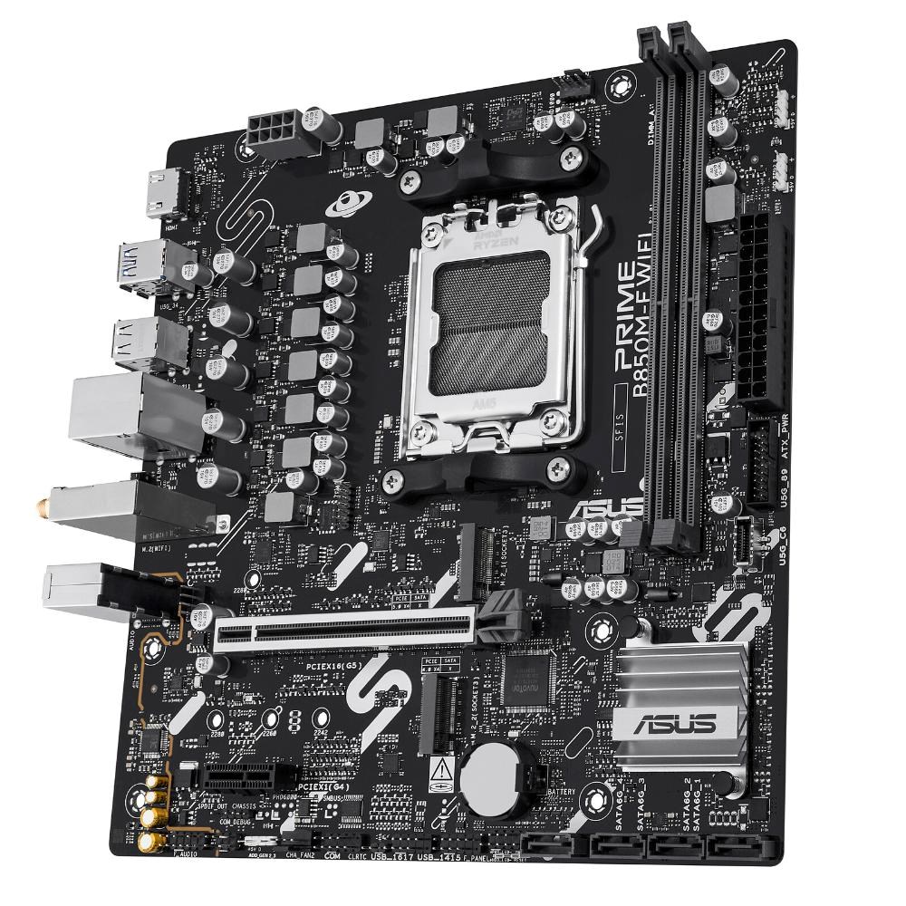 ASUS MB Sc AM5 PRIME B850M-F WIFI,  AMD B850,  2x DDR5,  WiFi,  1xHDMI,  mATX1 