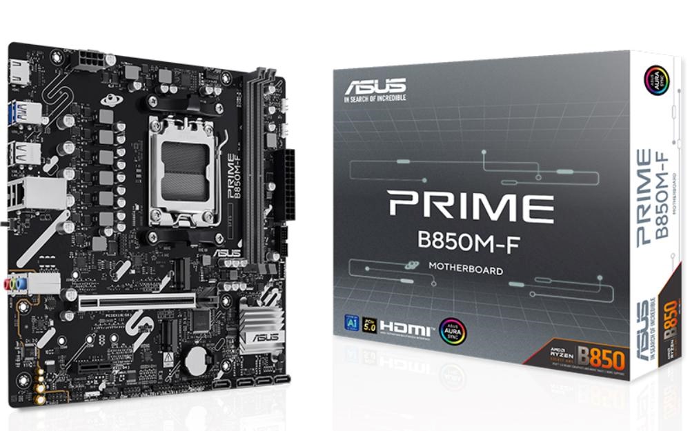 ASUS MB Sc AM5 PRIME B850M-F,  AMD B850,  2x DDR5,  1x HDMI,  mATX0 