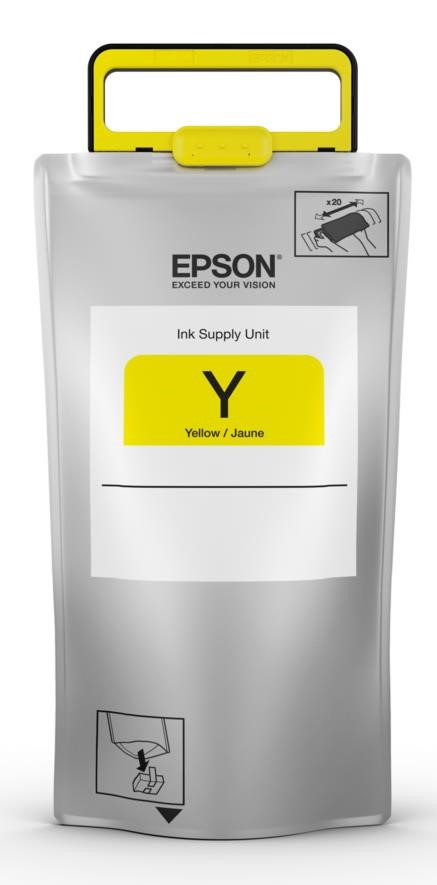 Atramentová tyčinka EPSON Recharge XXL pre formát A3 - 75.000 str. Žltá 735, 2 ml1 