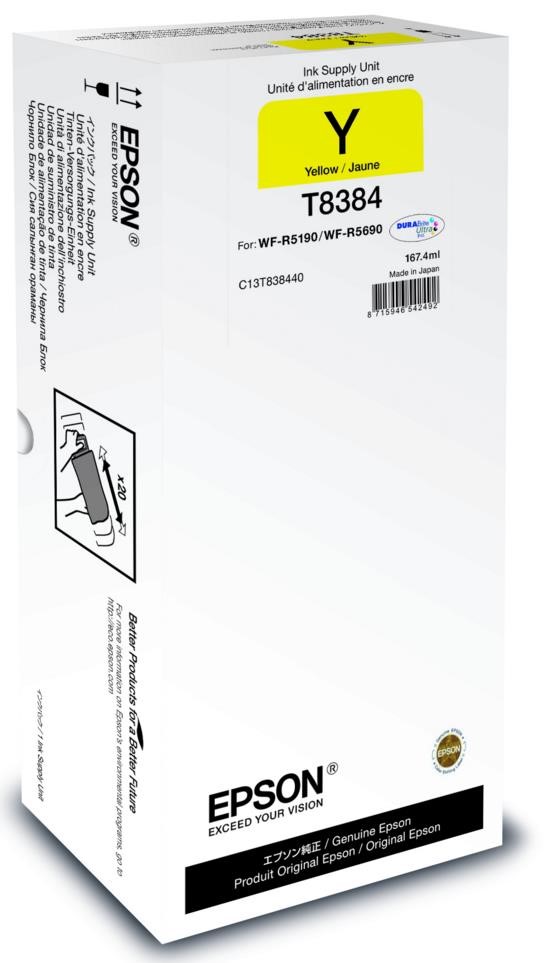 Atramentová lišta EPSON Recharge XL pre A4 - 20.000 str. Žltá 167, 4 ml0 