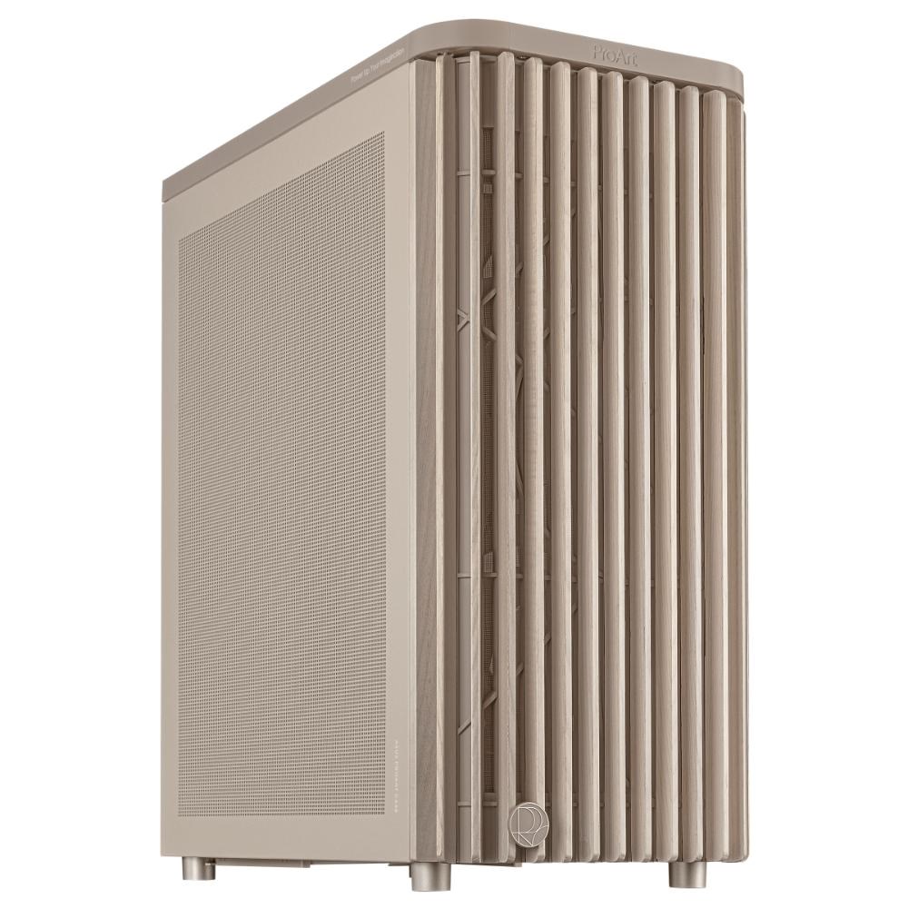 ASUS case PROART PA401 WOOD MESH PWM,  ATX,  2x 160mm Fan,  1x 120mm Fan,  Fan Hub,  beige (béžová)0 