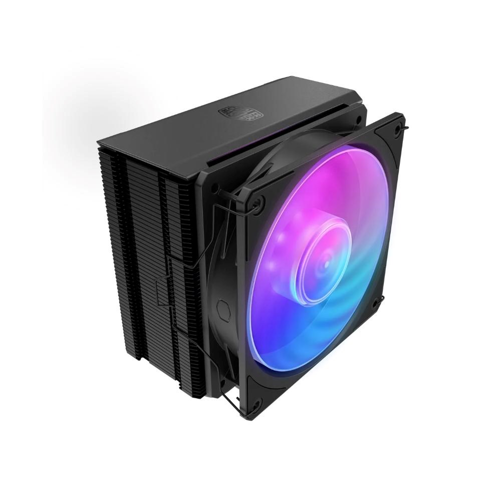 Cooler Master CPU Chladič Hyper 212 3DHP BLACK ARGB,  1x120mm,  ARGB,  LGA1851,  AM5,  černá0 