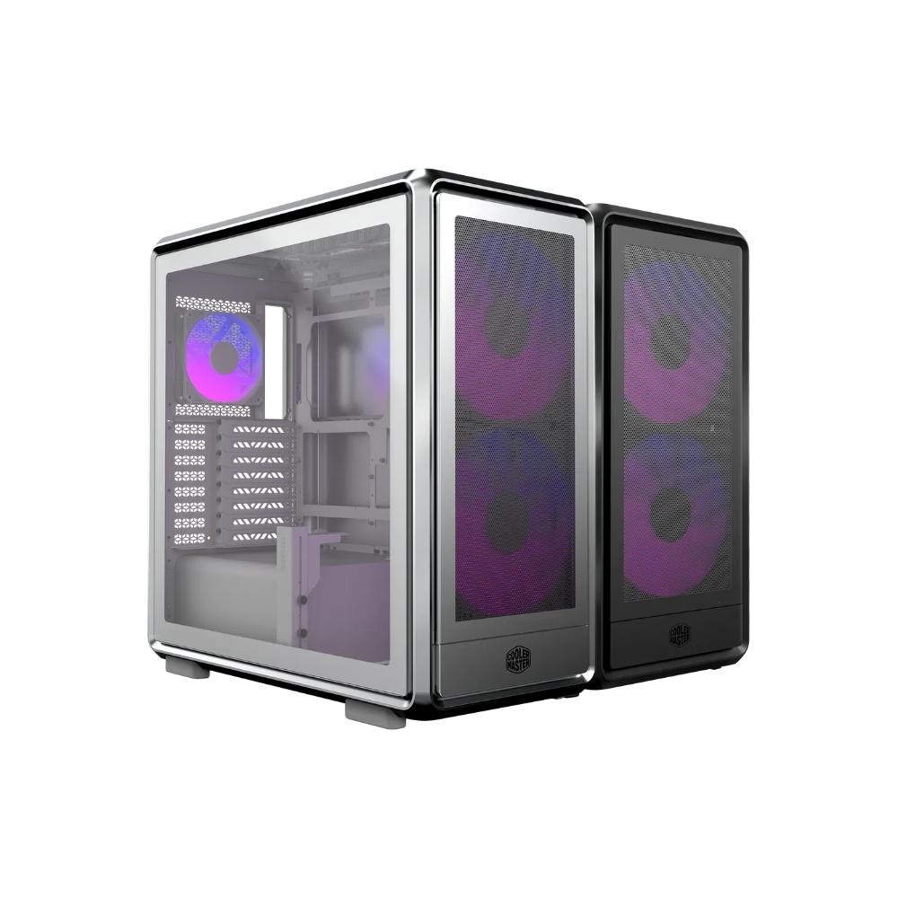 Cooler Master case MasterFrame 600 Mesh Black ARGB,  Průhledná bočnice,  ATX,  2x 200mm ARGB Fan,  1x 120mm ARGB Fan,  Černá0 