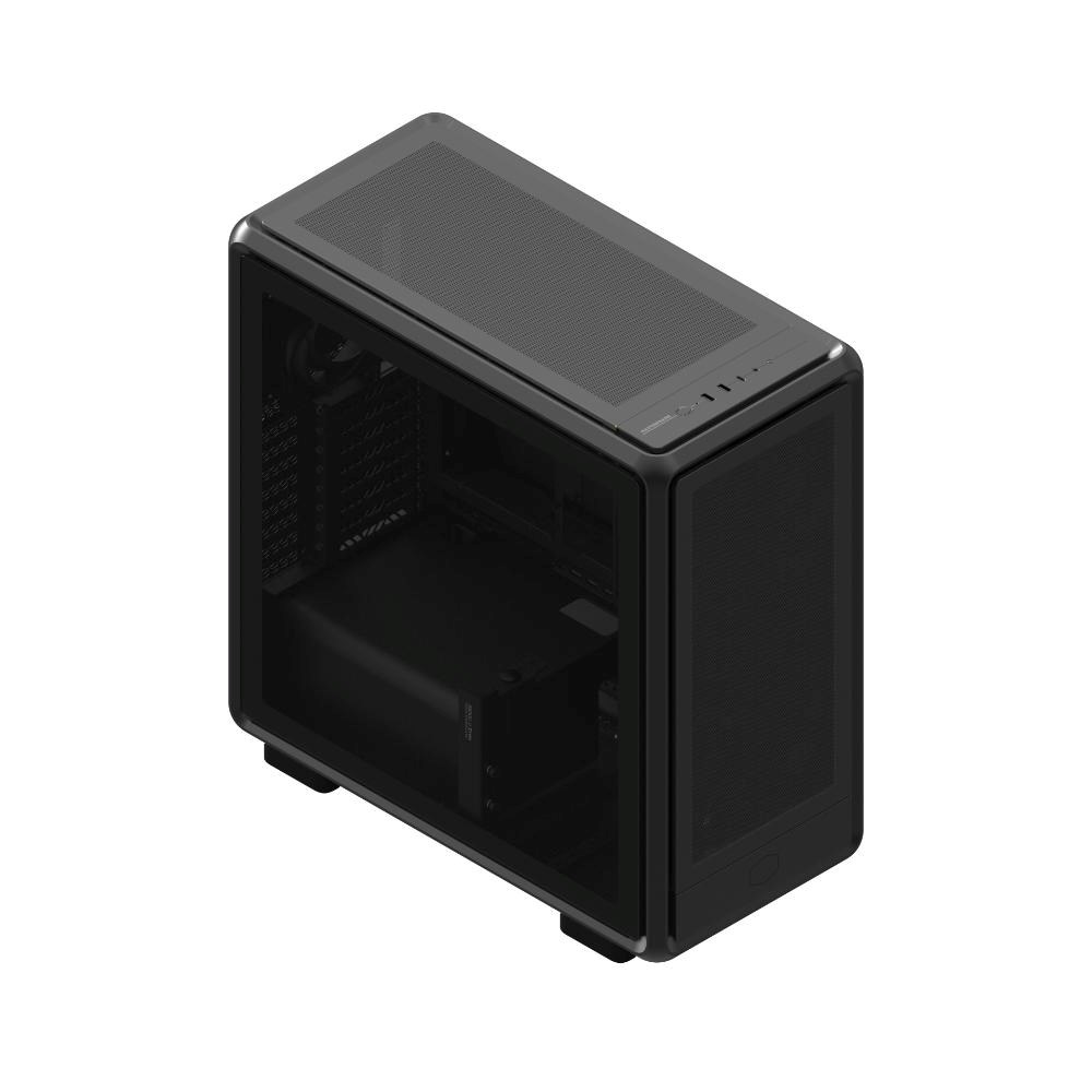 Cooler Master case MasterFrame 600 Mesh Black ARGB,  Průhledná bočnice,  ATX,  2x 200mm ARGB Fan,  1x 120mm ARGB Fan,  Černá13 