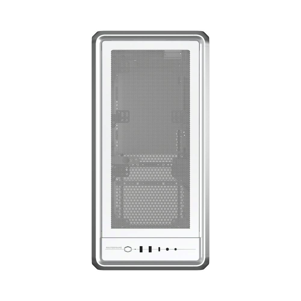 Cooler Master case MasterFrame 600 Mesh Silver ARGB,  Průhledná bočnice,  ATX,  2x 200mm ARGB Fan,  1x 120mm ARGB Fan,  Šedá3 
