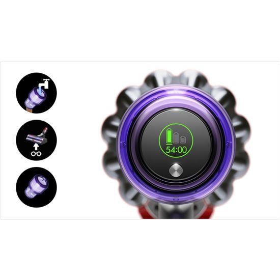 Dyson V11 Advanced - akumulátorový vysavač,  inteligentní řízení výkonu,  3 režimy,  LCD displej6 