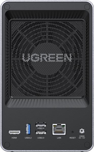 UGREEN NASync DXP2800 (4C/ IntelN100/ 3, 4GHz/ 8GBRAM/ 2xSATA/ 2xM.2/ 1x2, 5GbE/ 2xUSB2.0/ 2xUSB3.2/ 1xUSB-C/ HDMI)5 