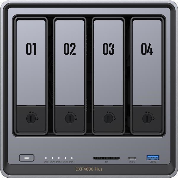 UGREEN NASync DXP4800 Plus (6C/ Gold8505/ 4, 4GHz/ 8GBRAM/ 4xSATA/ 2xM.2/ 1x2, 5GbE/ 1x10GbE/ 2xUSB2.0/ 2xUSB3.2/ 1xUSB-C/ HDMI/ SD)7 