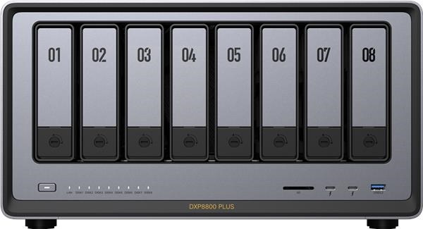 UGREEN NASync DXP8800 Plus (10C/ i5-1235U/ 4, 4GHz/ 8GBRAM/ 8xSATA/ 2xM.2/ 2x10GbE/ 1xPCIe/ 2xTB/ 2xUSB2.0/ 2xUSB3.2/ HDMI/ SD)1 