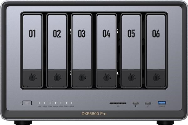 UGREEN NASync DXP6800 Pro (10C/ i5-1235U/ 4, 4GHz/ 8GBRAM/ 6xSATA/ 2xM.2/ 2x10GbE/ 1xPCIe/ 2xTB/ 2xUSB2.0/ 2xUSB3.2/ HDMI/ SD)4 