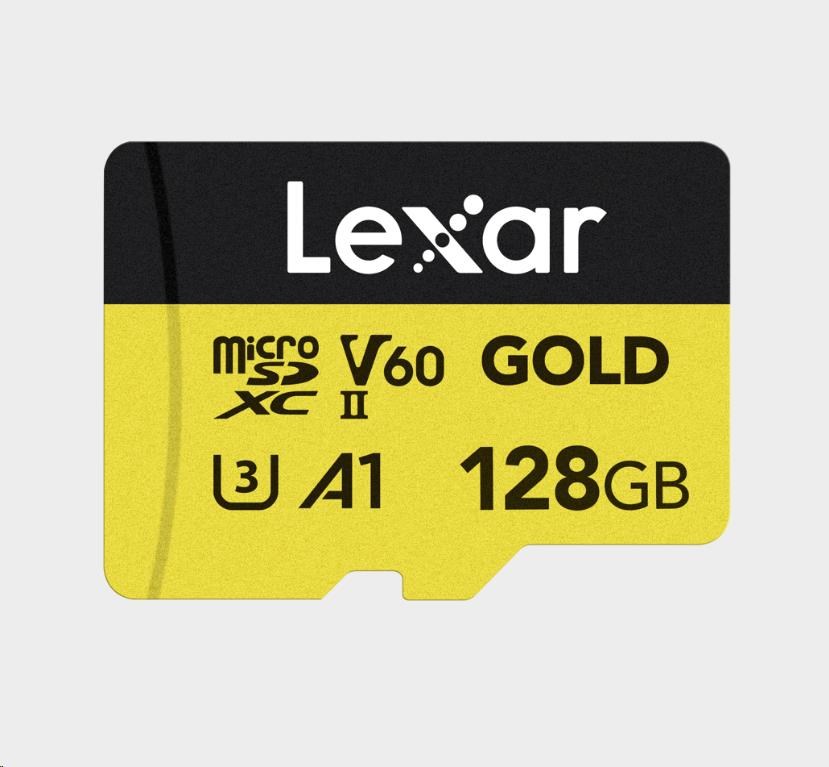 Lexar 128GB GOLD microSDXC C10 A1