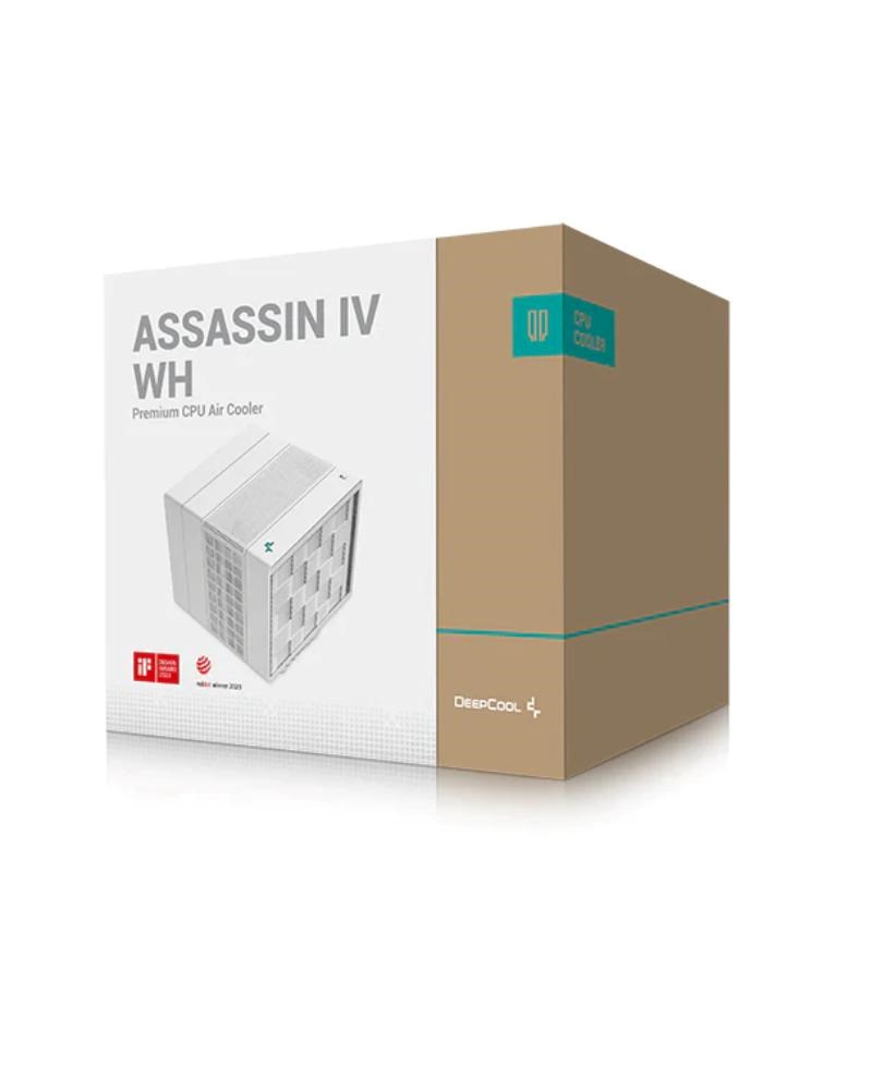 DEEPCOOL CPU Chladič ASSASSIN IV WH,  1x120mm,  1x140mm,  LGA2066,  AM5,  bílá5 