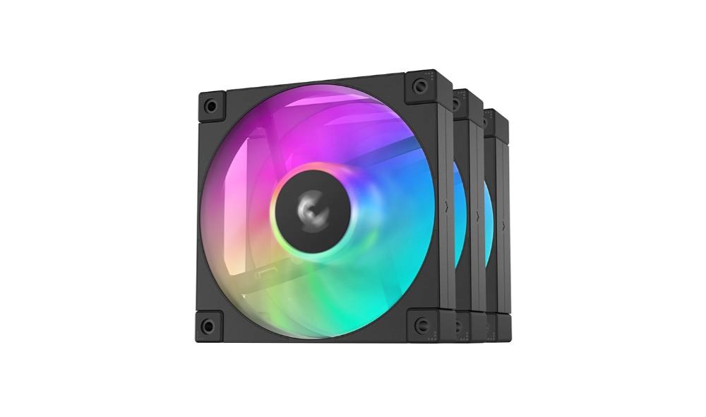 DEEPCOOL Ventilátor FD12 ARGB 3v1,  3x120mm,  ARGB,  černá0 