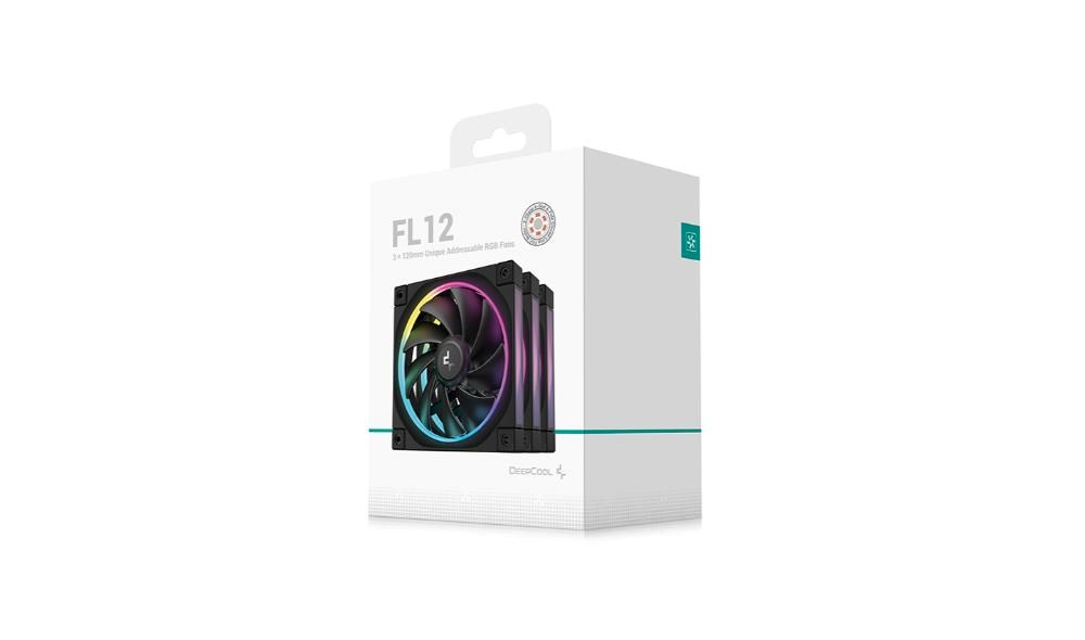 DEEPCOOL Ventilátor FL12 3v1,  3x120mm,  ARGB,  černá7 